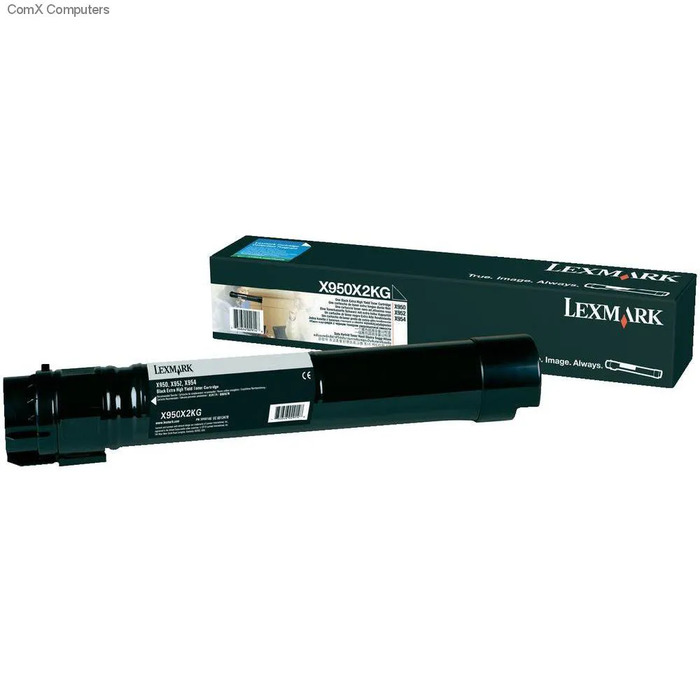 Cartucho X950X2KG | Toner Preto Extra Rendimento Lexmark