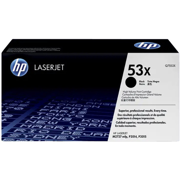 Toner Q7553X 53X HP Original P2015 P2014 M2727