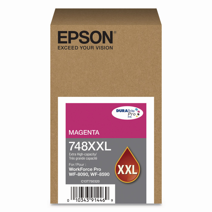 Cartucho Epson T748XXL320 Magenta XXL WF-8590