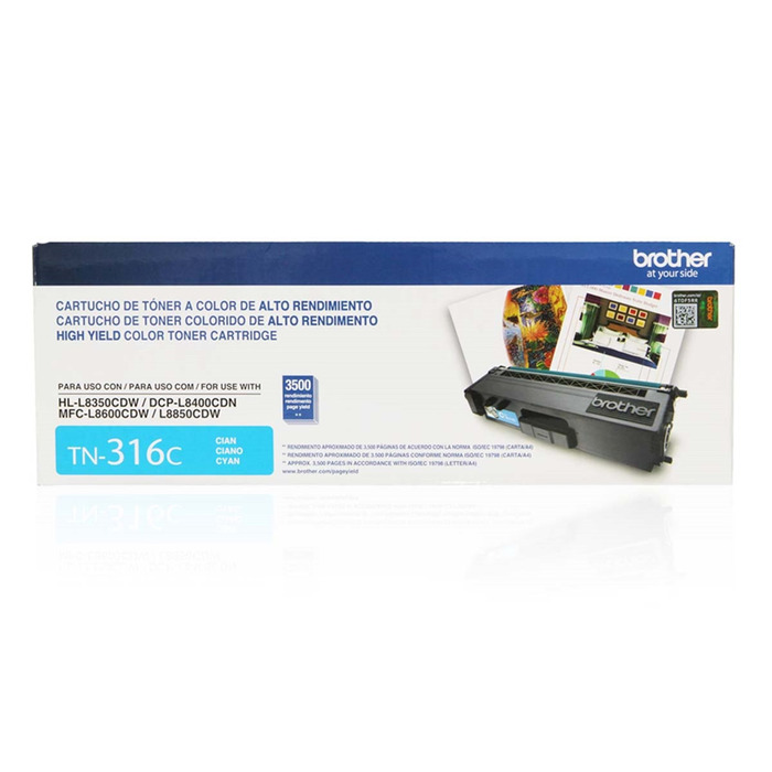 Cartucho TN-316C | Toner Ciano Original 3.500 páginas