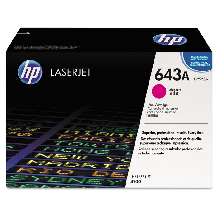 Q5953A HP Magenta Original p/ 4700dn | 643A